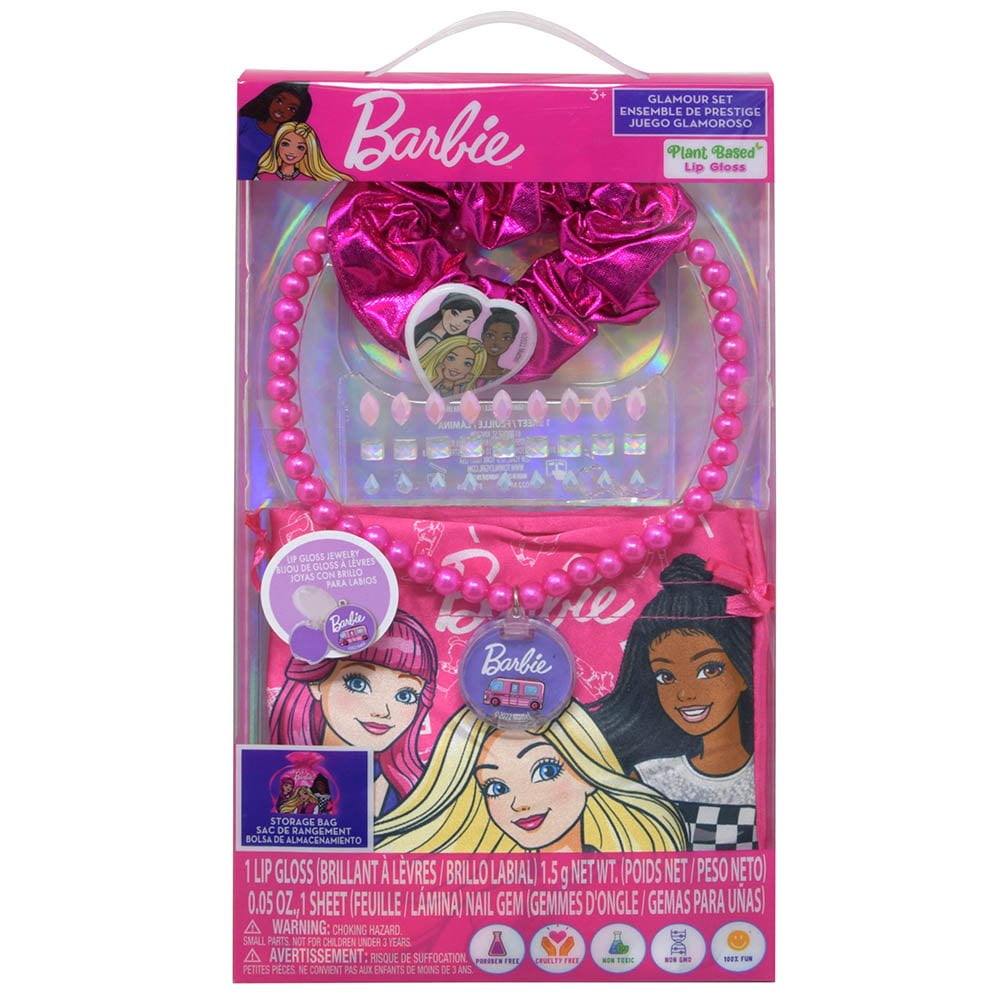 Barbie Necklace Cosmetics Set in Box Walmart