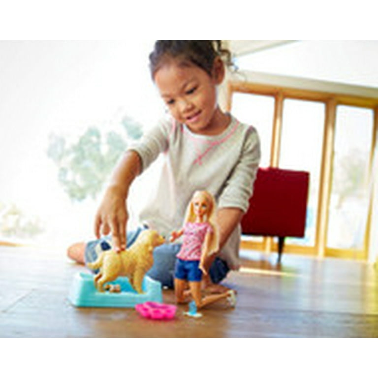 Pregnant barbie dog on sale