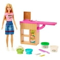 thumbnail image 1 of Barbie Noodle Maker Doll & Playset, Blonde Fashion Doll with Workstation, Molds, Dough & Accessories, 1 of 7