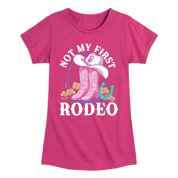 Barbie - Not My First Rodeo Barbie - Youth Girls Short Sleeve T-Shirt
