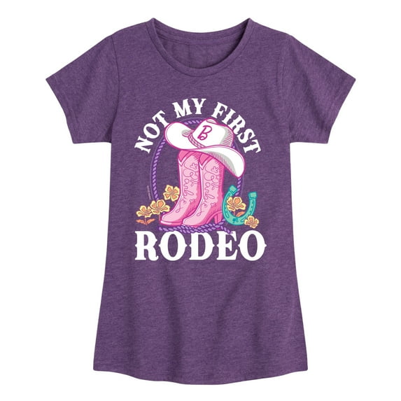 Barbie - Not My First Rodeo Barbie - Youth Girls Short Sleeve T-Shirt