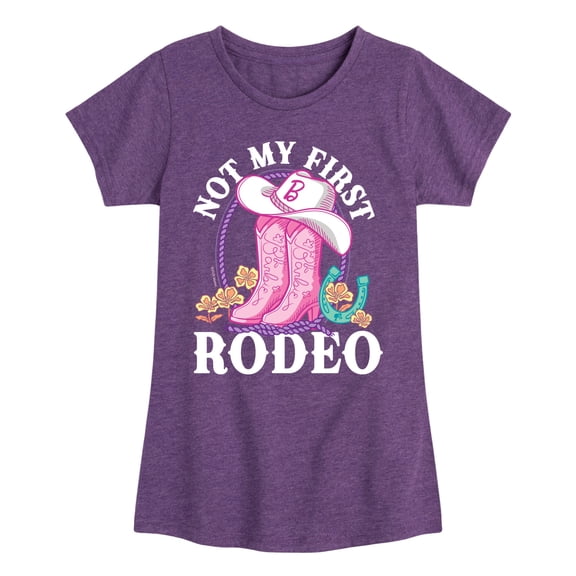 Barbie - Not My First Rodeo Barbie - Youth Girls Short Sleeve T-Shirt