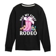 thumbnail image 1 of Barbie - Not My First Rodeo - Youth Boys Long Sleeve Graphic T-Shirt, 1 of 4