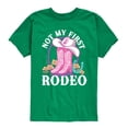 thumbnail image 1 of Barbie - Not My First Rodeo Barbie - Youth Short Sleeve Graphic T-Shirt, 1 of 4