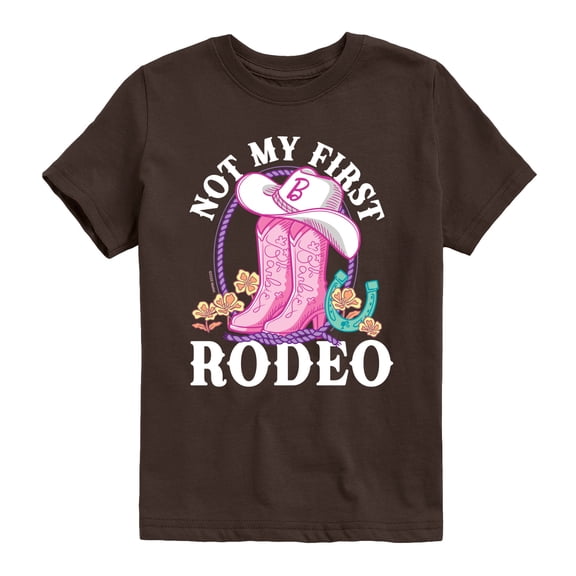 Barbie - Not My First Rodeo - Youth Boys Short Sleeve Graphic T-Shirt