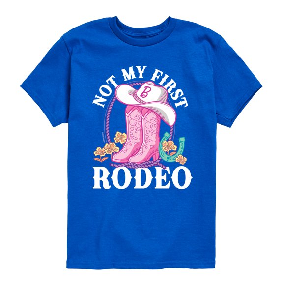 Barbie - Not My First Rodeo - Youth Boys Short Sleeve Graphic T-Shirt