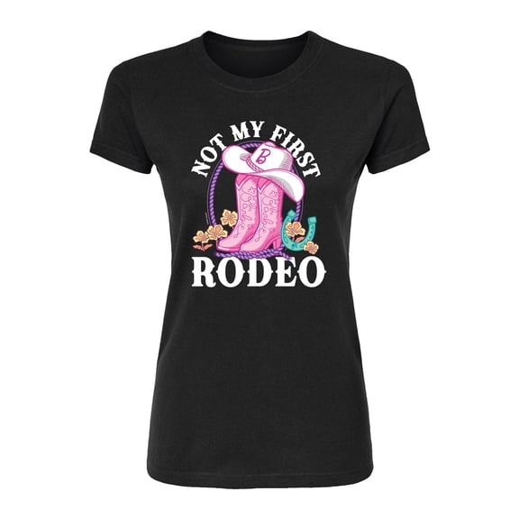 Barbie - Not My First Rodeo - Juniors Fitted Graphic T-Shirt