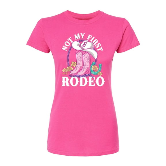 Barbie - Not My First Rodeo - Juniors Fitted Graphic T-Shirt