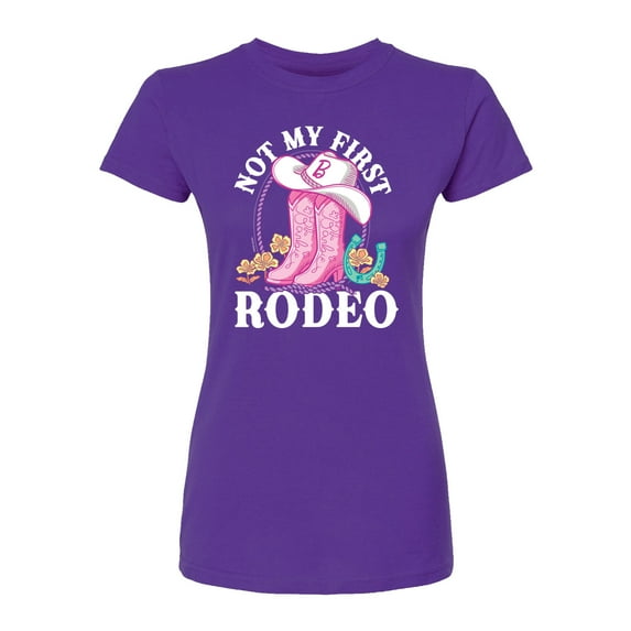 Barbie - Not My First Rodeo - Juniors Fitted Graphic T-Shirt