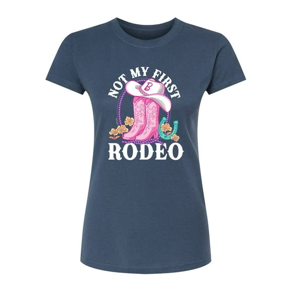 Barbie - Not My First Rodeo - Juniors Fitted Graphic T-Shirt