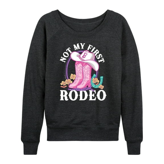 Barbie - Not My First Rodeo - Women's French Terry Long Sleeve Shirt
