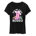 thumbnail image 1 of Barbie - Not My First Rodeo - Women's Short Sleeve Graphic T-Shirt, 1 of 4