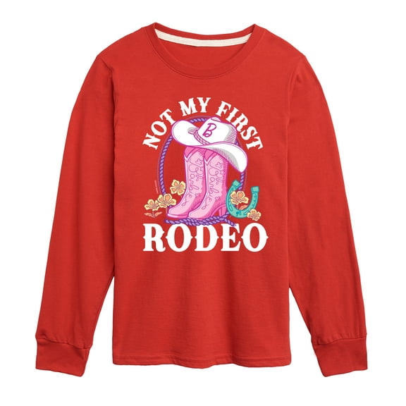 Barbie - Not My First Rodeo - Youth Boys Long Sleeve Graphic T-Shirt