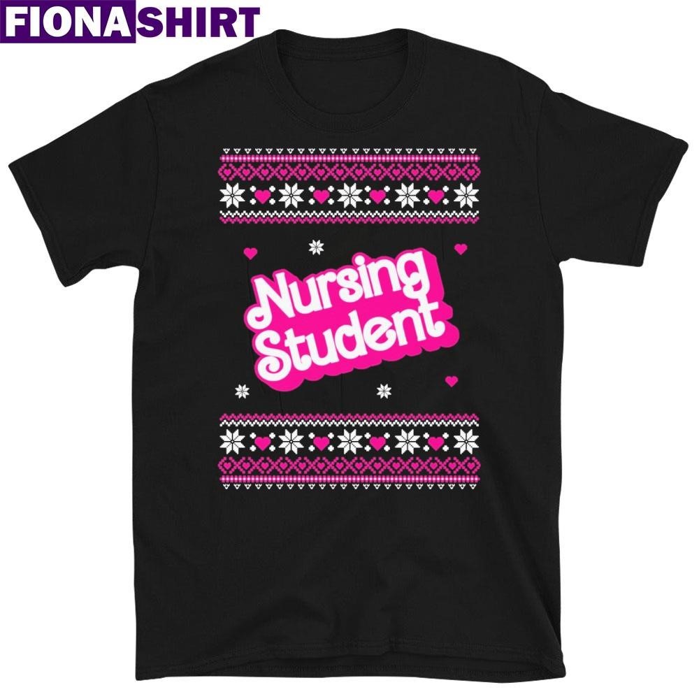 Barbie Nursing Student Christmas 2024 Shirt