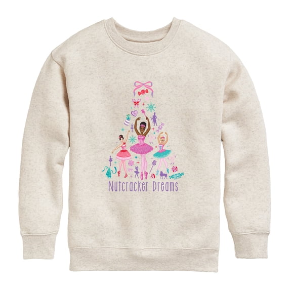 Barbie - Nutcracker Dreams - Youth Boys Crew Fleece Sweatshirt