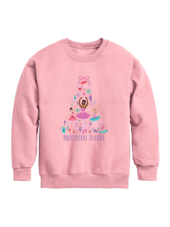 - Nutcracker Dreams Boys' Graphic Long Sleeve Fleece Sweatshirt
