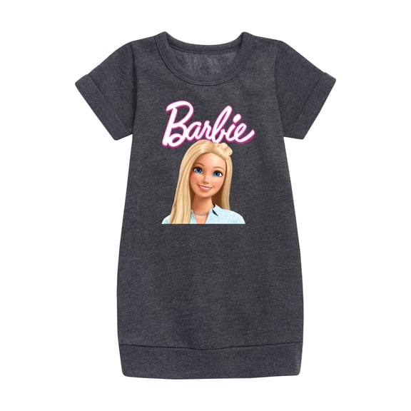 Barbie - Original Barbie - Doll - Toddler And Youth Girls Fleece Dress