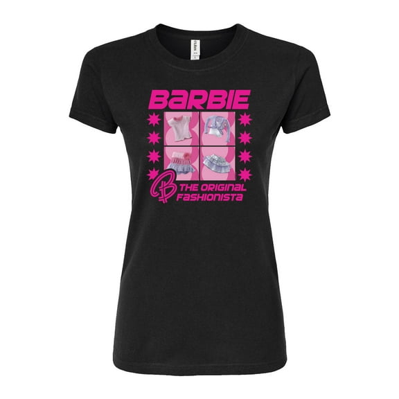 Barbie - Original Fashionista - Juniors Fitted Graphic T-Shirt