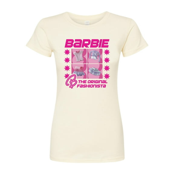 Barbie - Original Fashionista - Juniors Fitted Graphic T-Shirt