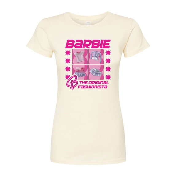 Barbie - Original Fashionista - Juniors Fitted Graphic T-Shirt