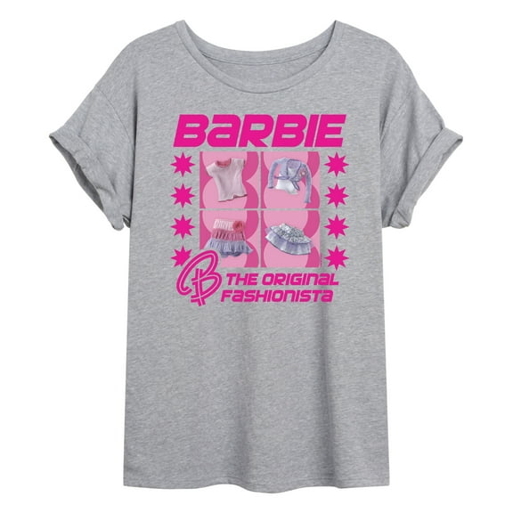 Barbie - Original Fashionista - Juniors Oversized Graphic T-Shirt