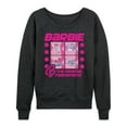 thumbnail image 1 of Barbie - Original Fashionista - Women's French Terry Long Sleeve Shirt, 1 of 4