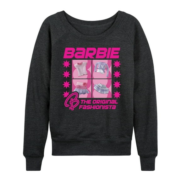 Barbie - Original Fashionista - Women's French Terry Long Sleeve Shirt