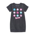 thumbnail image 1 of Barbie - Original Icons in Circle Grid - Toddler And Youth Girls Fleece Dress, 1 of 3