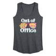thumbnail image 1 of Barbie - Out of the Office Barbie - Sunglasses & Sunsets - Women's Racerback Tank Top, 1 of 4