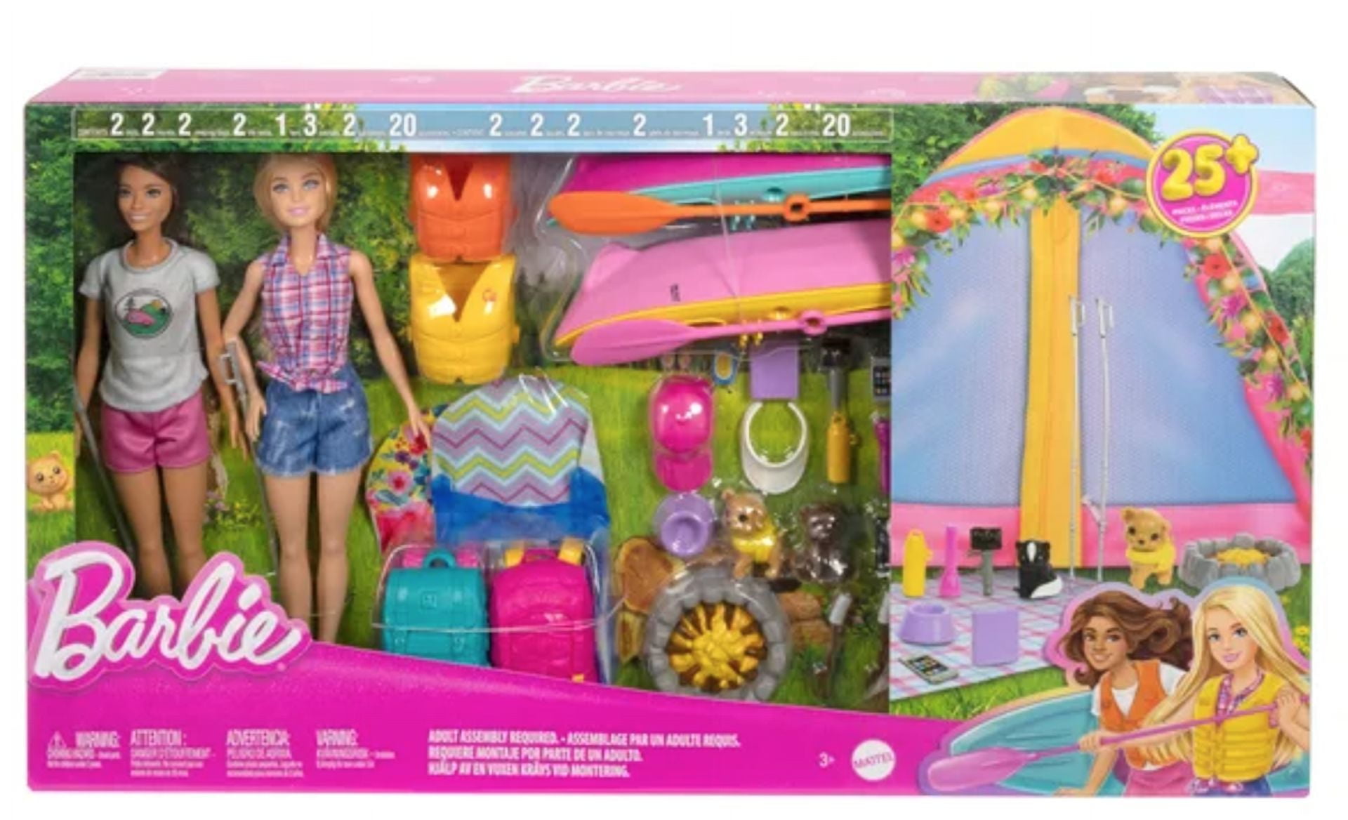 Barbie camping set walmart discount