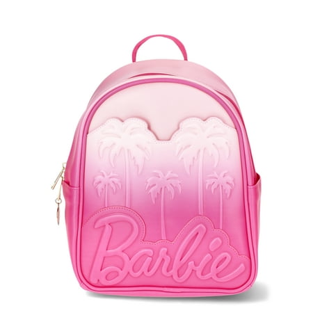 Barbie Palm Paradise Women's Ombre Mini Backpack, Pink
