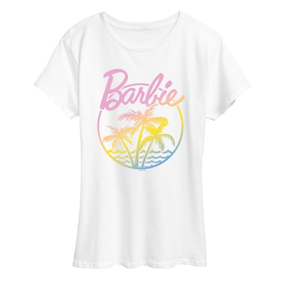 Barbie - Palm Tree Logo - Women's Short Sleeve Graphic T-Shirt
