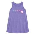 thumbnail image 1 of Barbie - Palm Trees - Dream Summer - Toddler and Youth Girls A-line Dress, 1 of 3