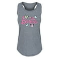 thumbnail image 1 of Barbie - Pastel Butterfly Colors - Women's Racerback Tank Top, 1 of 4