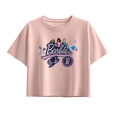 thumbnail image 1 of Barbie - Patches Short Sleeve Boxy Graphic T-Shirt, 1 of 4