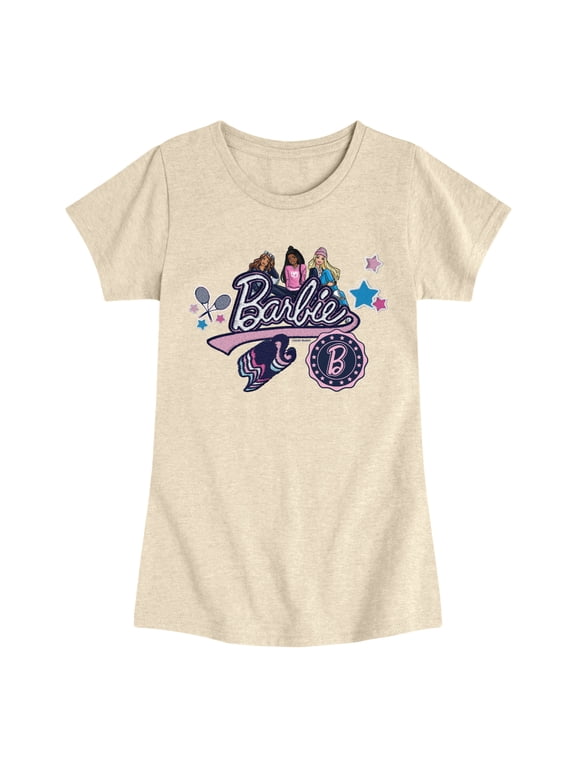 - Patches Girls' Fitted Short Sleeve Graphic T-Shirt