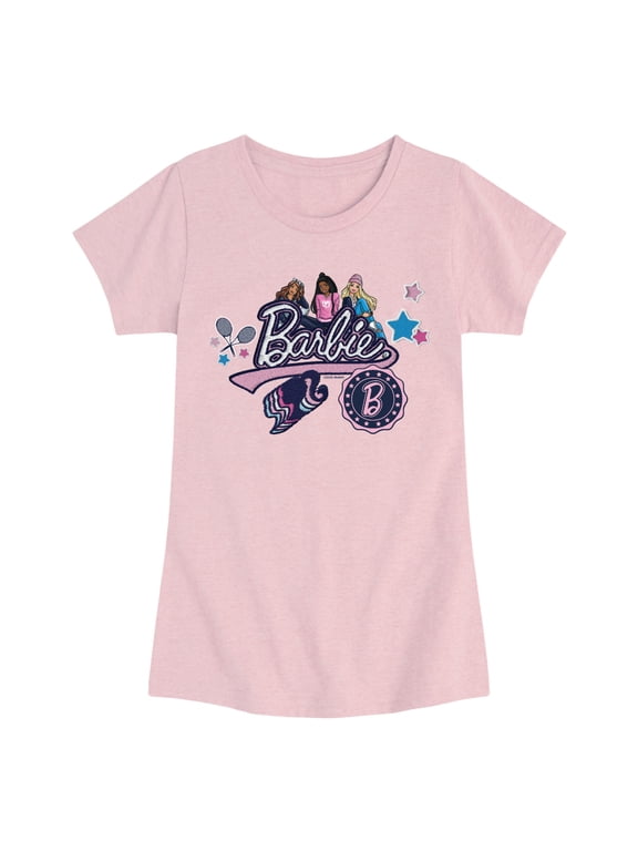 - Patches Girls' Fitted Short Sleeve Graphic T-Shirt