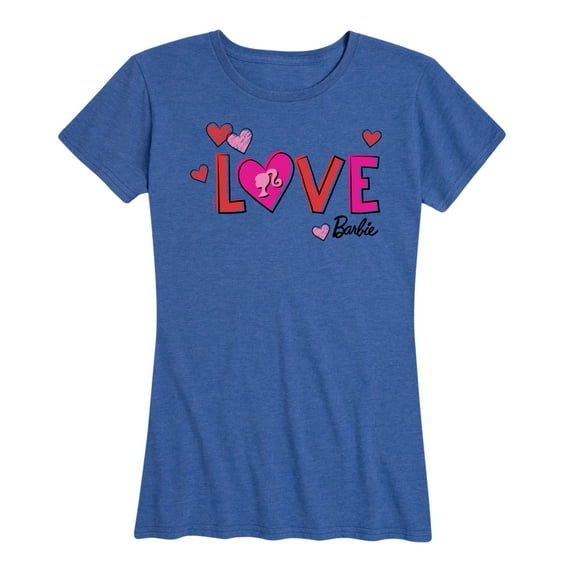 Barbie - Patterned Love - Women's Short Sleeve Graphic T-Shirt