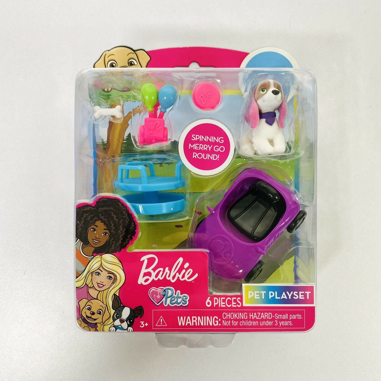 Barbie merry go round sale