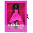 thumbnail image 1 of Barbie Pink Collection African American Doll in Long Fuchsia Dress Mattel HBX96, 1 of 11