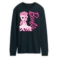 thumbnail image 1 of Barbie - Pink Doll Closeup - Men's Long Sleeve T-Shirt, 1 of 5