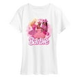thumbnail image 1 of Barbie - Pink Doll Closeup - Women's Short Sleeve Graphic T-Shirt, 1 of 5