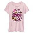 thumbnail image 1 of Barbie - Pink Icons - Women's Short Sleeve Graphic T-Shirt, 1 of 3