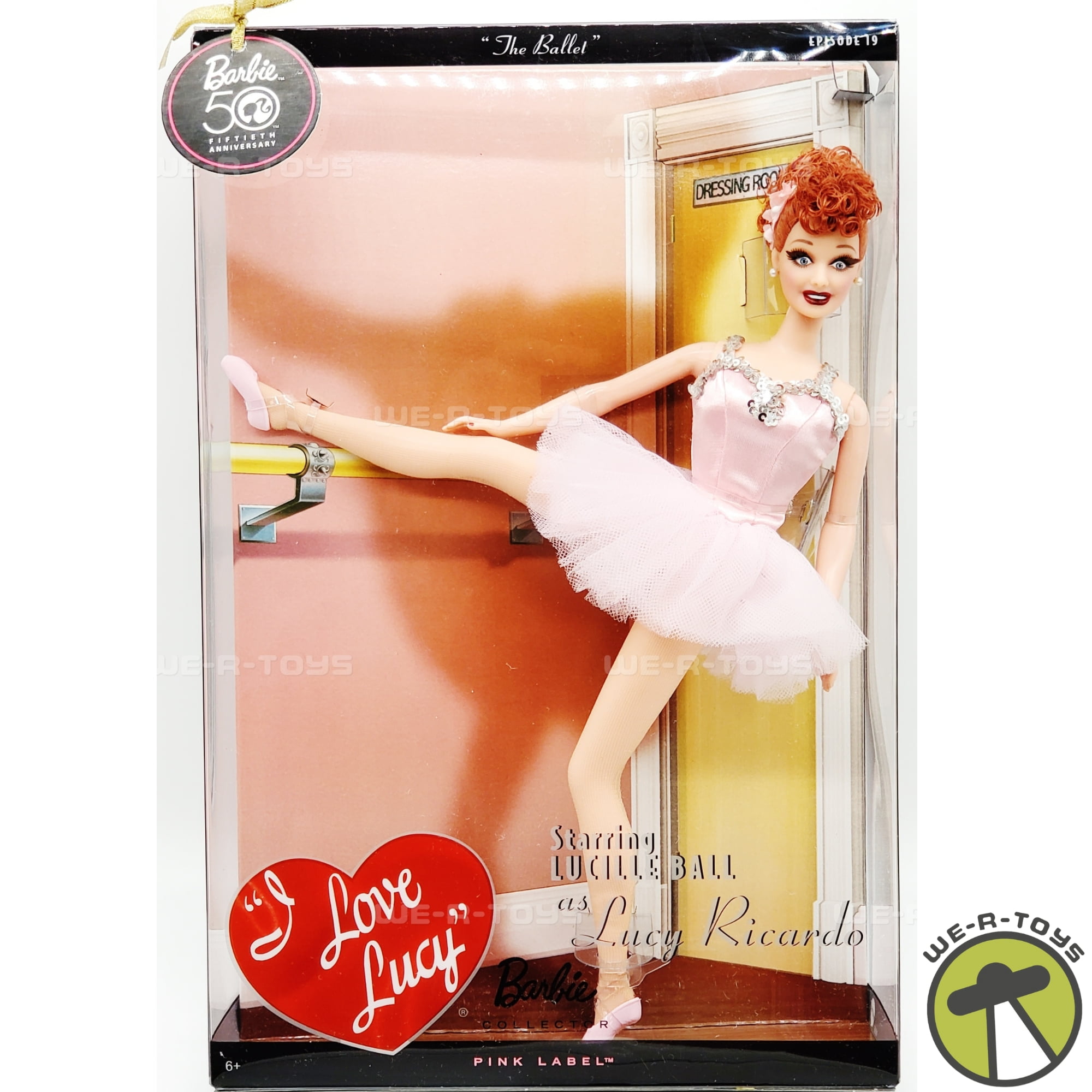 Barbie Pink Label I Love Lucy The Ballet Episode Ballerina Lucy
