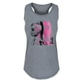 thumbnail image 1 of Barbie - Pink Profile - Women's Racerback Tank Top, 1 of 5