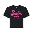 thumbnail image 1 of Barbie - Pink is Power - Juniors Cropped Graphic T-Shirt, 1 of 4
