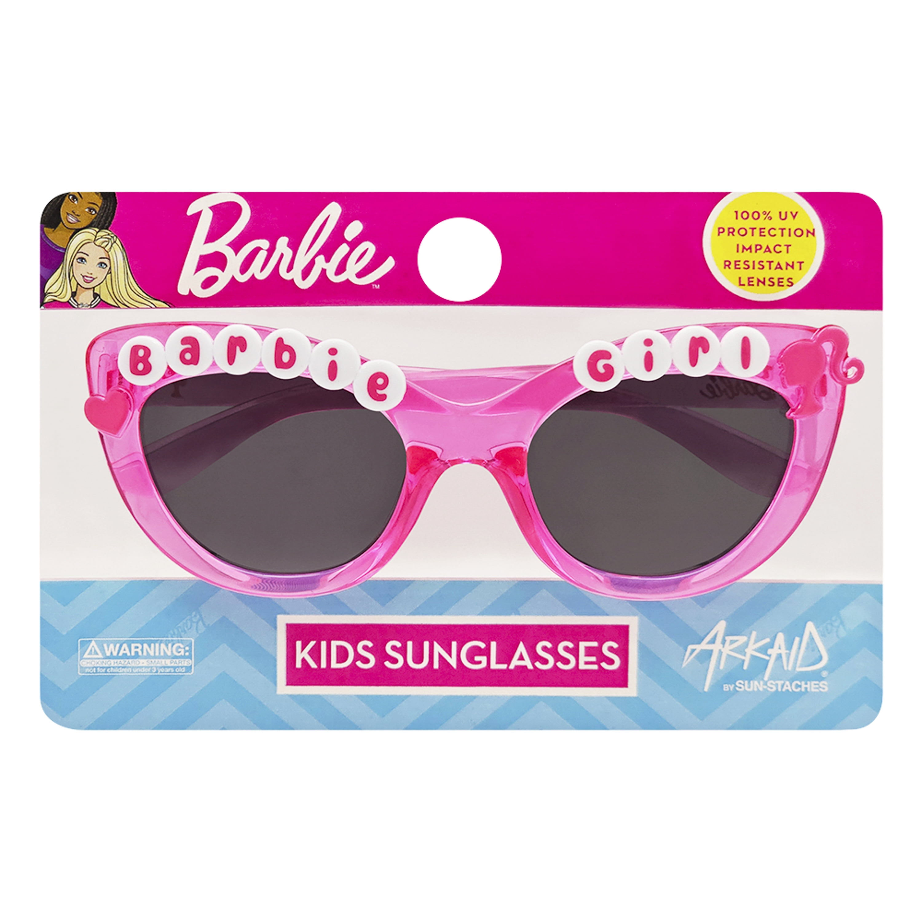 Barbie Pink w/ 3D Beads Sunglasses