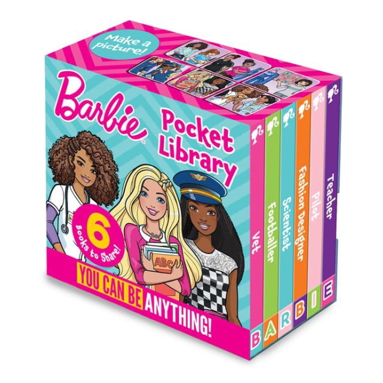 Barbie Barbie Pocket Library (Board Book) - Walmart.com
