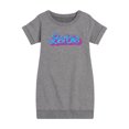 thumbnail image 1 of Barbie - Pool Water Reflection - Toddler And Youth Girls Fleece Dress, 1 of 1