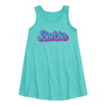 thumbnail image 1 of Barbie - Pool Water Reflection - Toddler and Youth Girls A-line Dress, 1 of 3
